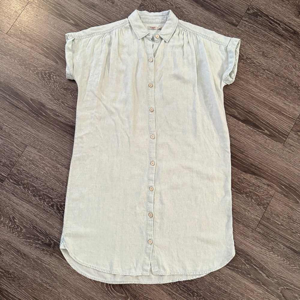 Faherty Breeze Shirt Dress